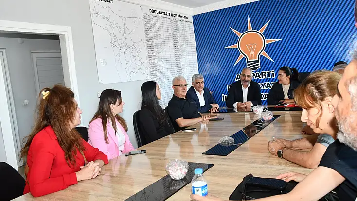 Kilerci Doğubayazıt’ta teşkilat ve vatandaşlarla buluştu