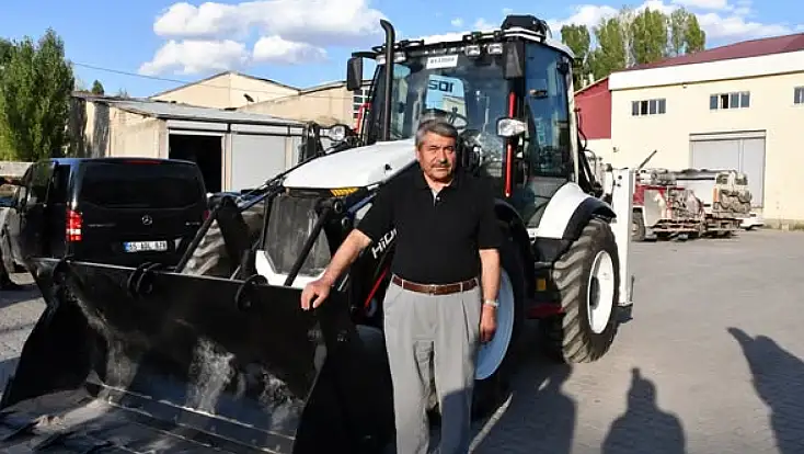 Patnos Belediyesi makine parkını güçlendirdi