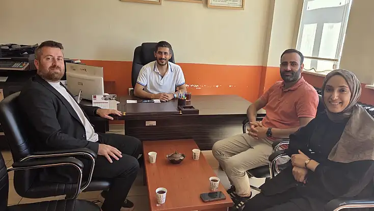 Patnos RAM’da yeniden göreve başlayan Değerli’ye hayırlı olsun ziyareti