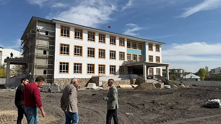 Patnos’ta Cumhuriyet İlkokulu için geri sayım başladı