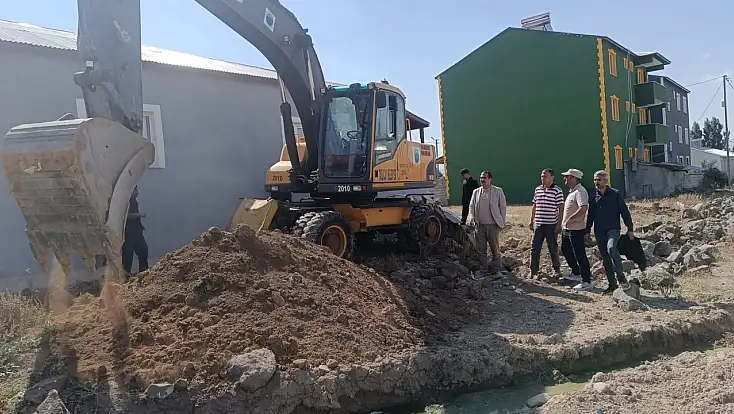 Taşlıçay’da 20 yıldır süren altyapı sorunu çözüldü