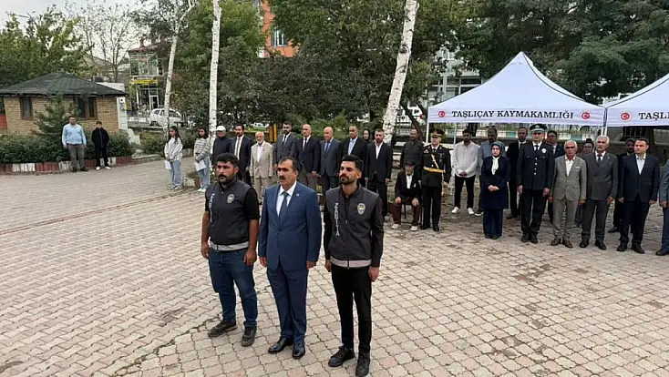 Taşlıçay’da Gaziler Günü’nde anlamlı tören
