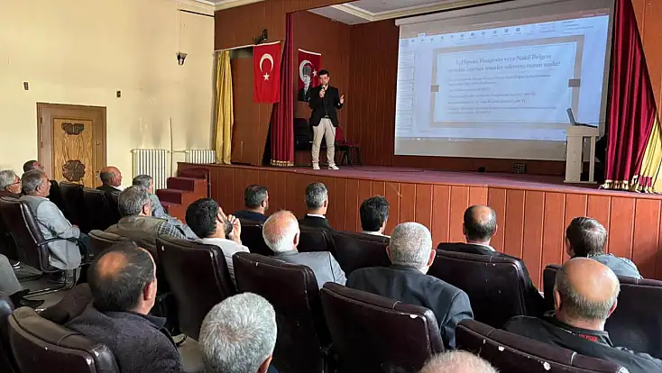 Taşlıçay’da şap hastalığına karşı köylerde önlem artırılıyor