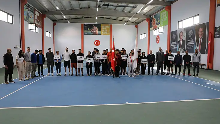 Türkiye Tenis Ligi heyecanı Ağrı’da başladı