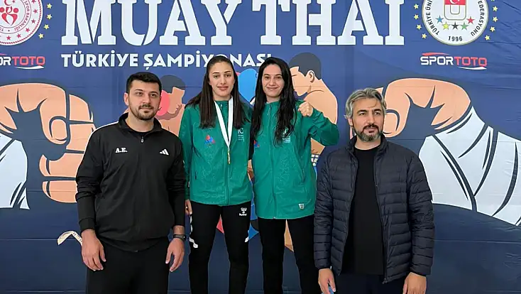 ÜNİLİG Muay Thai Şampiyonası’nda altın madalya Ağrı’ya geldi