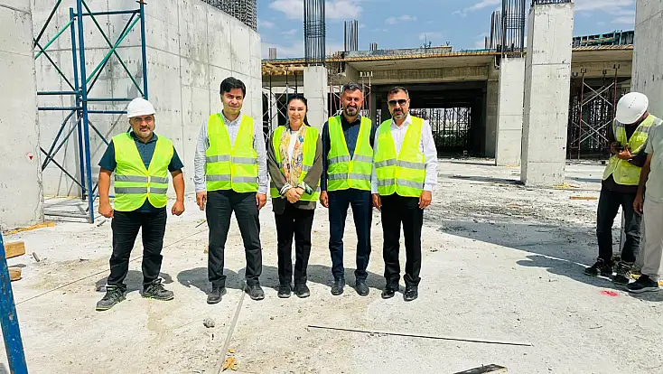 V Mall Ağrı projesi büyüyor: Kilerci ve Yıldız çalışmaları yerinde inceledi