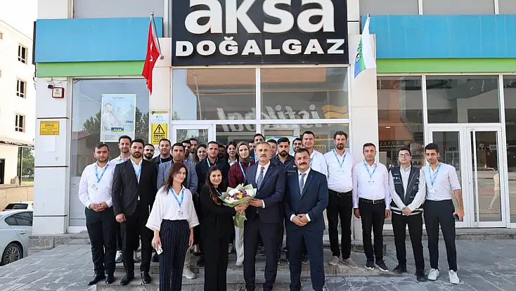 Vali Bozkurt AKSA Ağrı Müdürlüğü'nü ziyaret etti