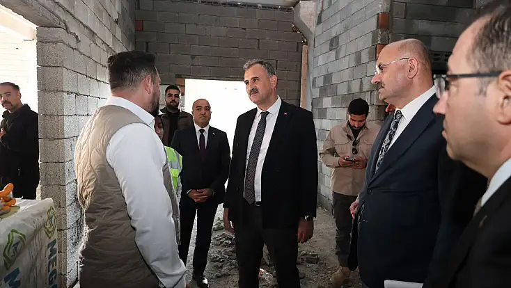 Vali Bozkurt, Sporcu Fabrikası’nın son durumunu inceledi