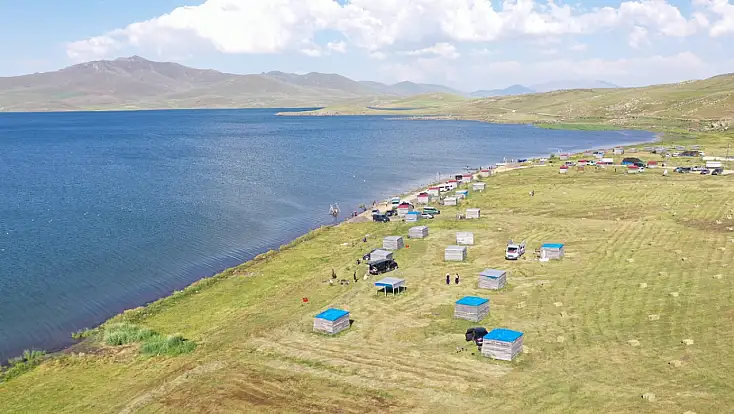 Yaz sıcağından kaçanların adresi balık gölü oldu