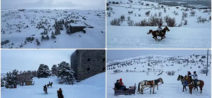 Nene Hatun'un izinde atlı kış turu