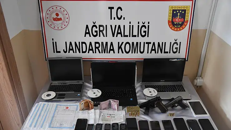 Ağrı'da piyasayı 4 milyon dolandıran 22 kişi yakalandı