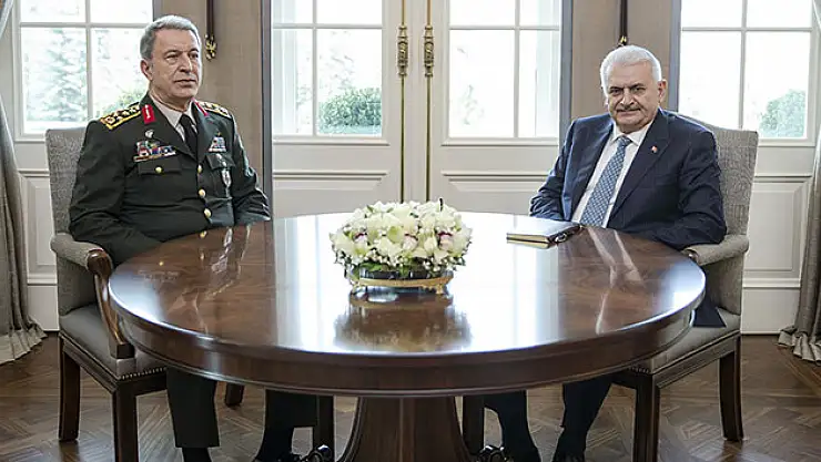 Yıldırım ve Akar bir araya geldi