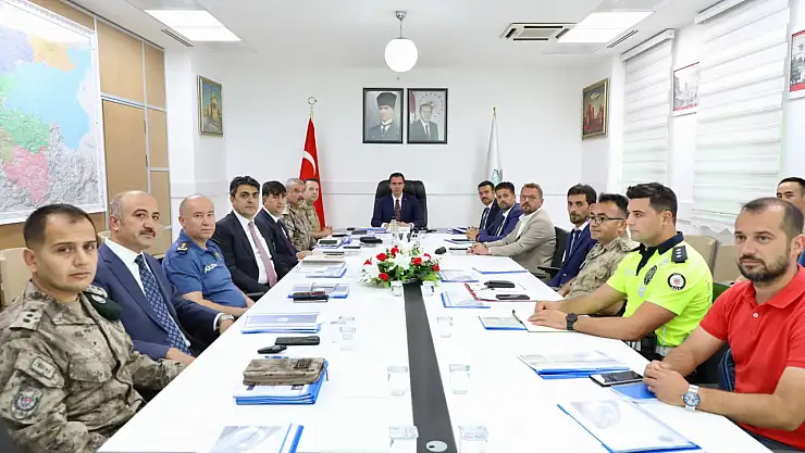 1071 Malazgirt Zaferi'nin 954. Yılı ve Ahlat Şenlikleri Öncesi Değerlendirme Toplantısı Yapıldı