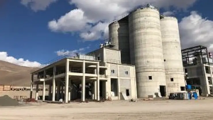 Ağrı Çimento Fabrikasında Sona Doğru