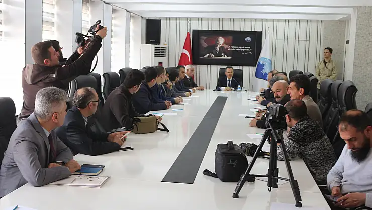 Vali Elban tek tek projeleri açıkladı