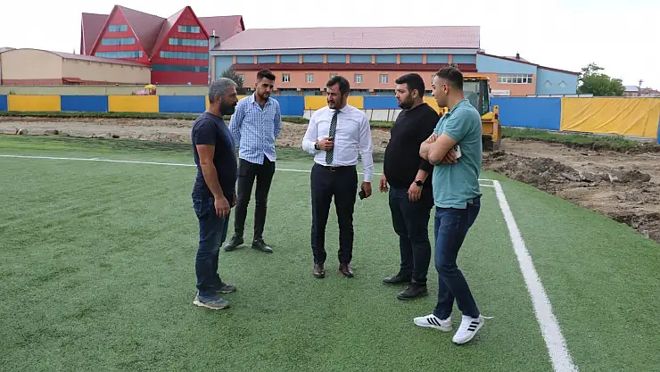 Ağrı Şehir Stadyumunun Tartan Pisti Yenileniyor