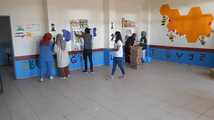 Gönül Elçileri, Ağrı'da bir köy okulunda kütüphane kurdu