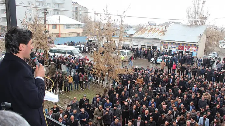 Ağrı'da ilk imza icra tebliğatına atıldı
