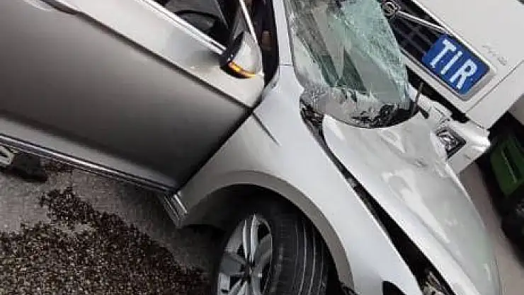Ağrı'da trafik kazası 1 ölü