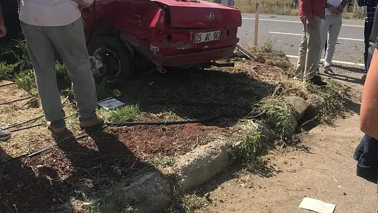 Ağrı'da trafik kazası 2 ölü