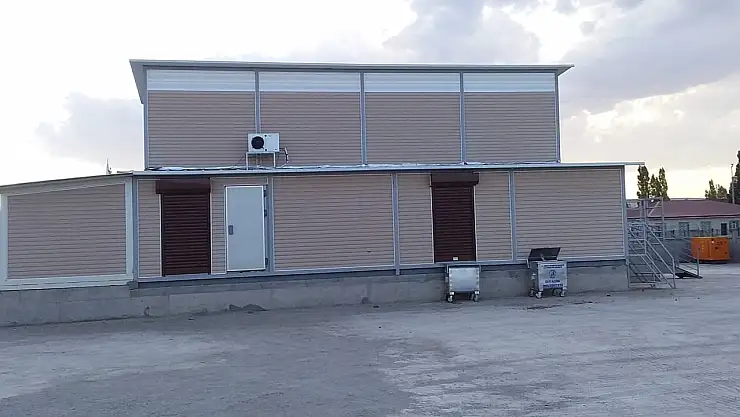 Diyadin'de hayvan kesim mezbahanesi faaliyete geçti