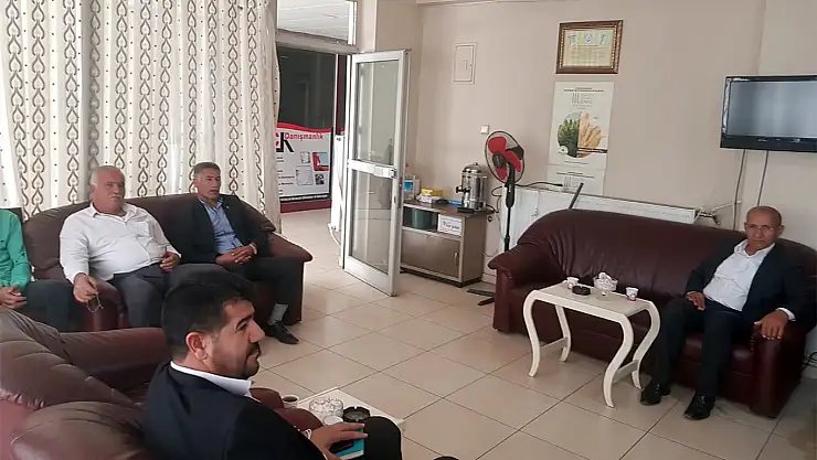 HÜDA PAR'dan Muhtarlar Derneği'ne ziyaret