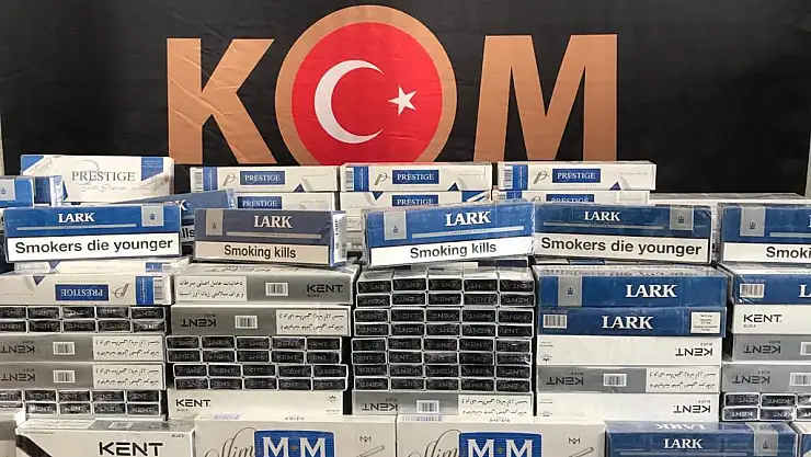 Ağrı'da 2 bin 500 karton kaçak sigara ele geçirildi
