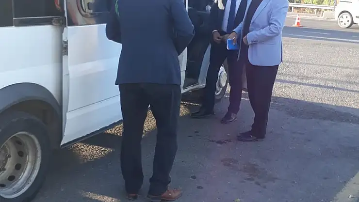 Ağrı'da okul servislerine Covid-19 denetimi