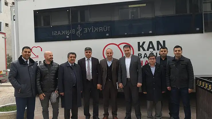 Ağrı eğitim camiasından kan bağışı