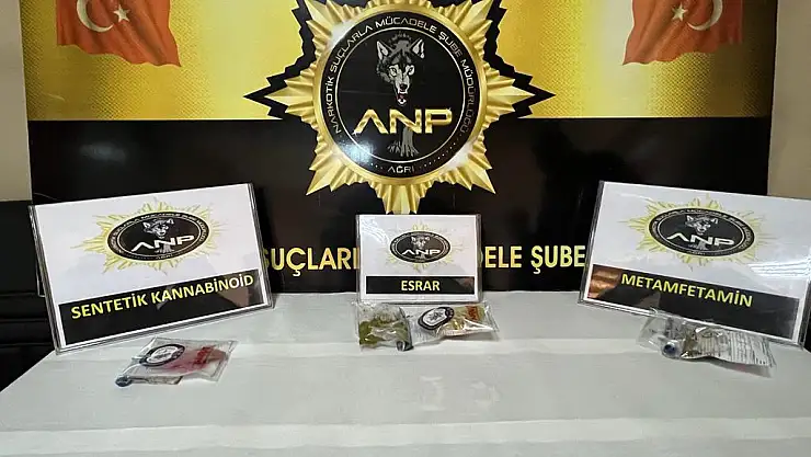 Ağrı'da uyuşturucu operasyonu: 6 kişi tutuklandı
