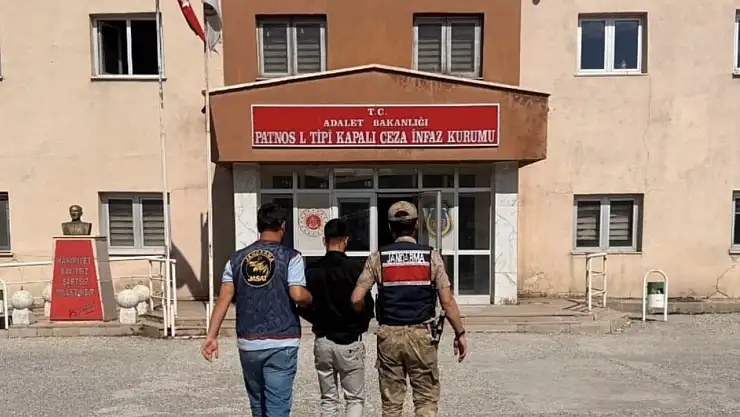15 yıllık cezalı hükümlü Patnos'ta yakalandı