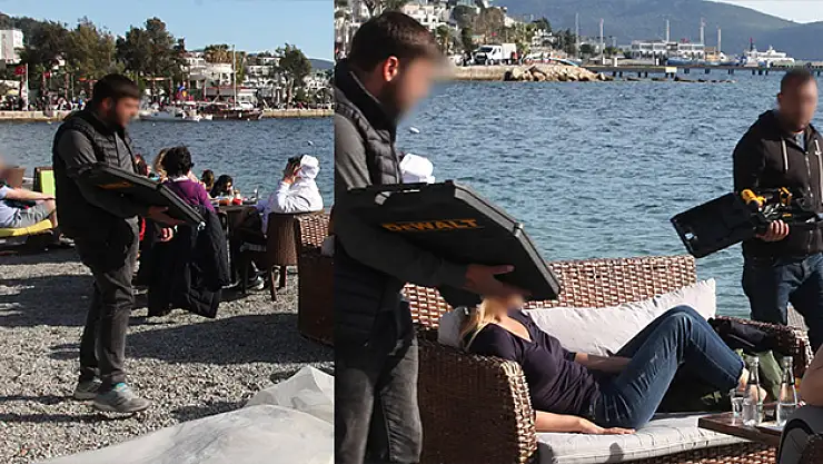 İşgortacılar sahilleri mesen tuttu