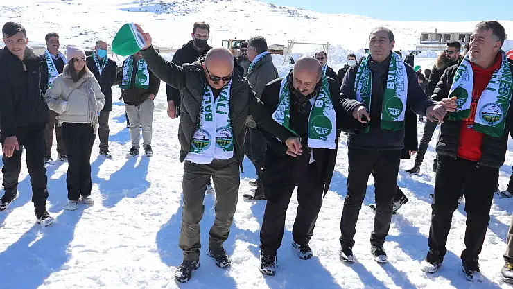 Saklı Cennet Balık Gölü'nde kış festivali düzenlendi