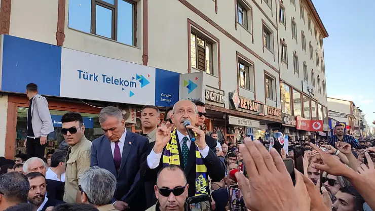 KILIÇDAROĞLU AĞRI'DA KONUŞTU