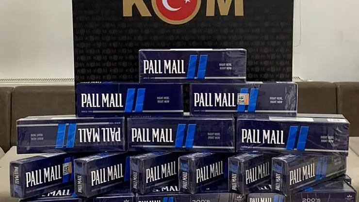 Ağrı'da kaçak  bin 175 litre motorin ve 490 paket sigara ele geçirildi