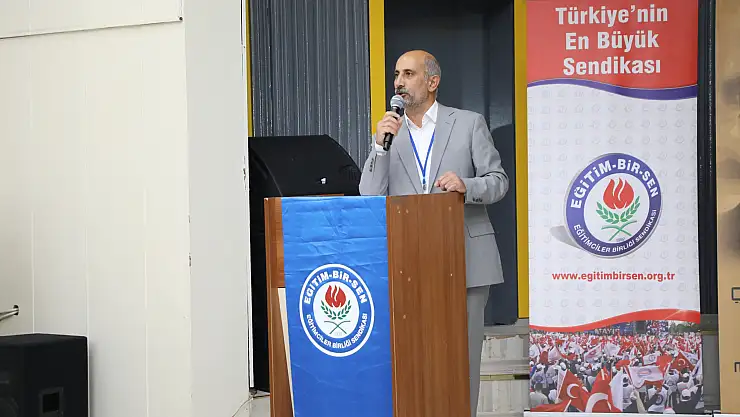 Eğitim Bir-Sen Ağrı Şube Başkanlığına Süleyman Gümüşer seçildi