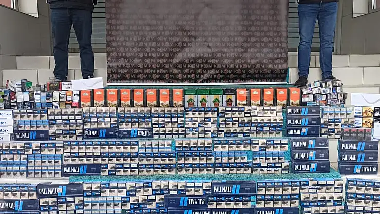 Ağrı'da gümrük kaçağı ürün operasyonu