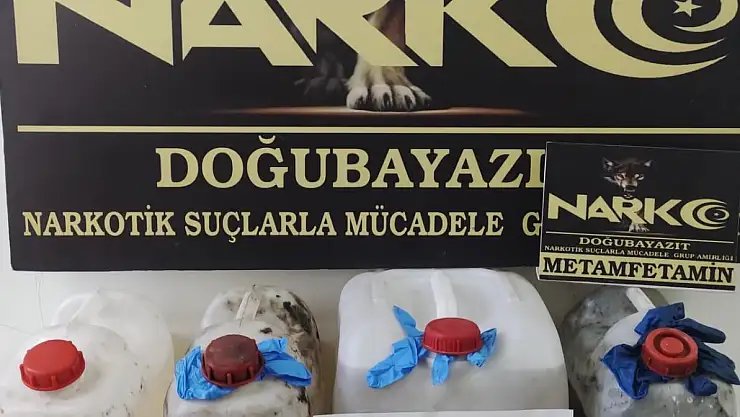 Ağrı'da 91 kilo 606 gram uyuşturucu ele geçirildi
