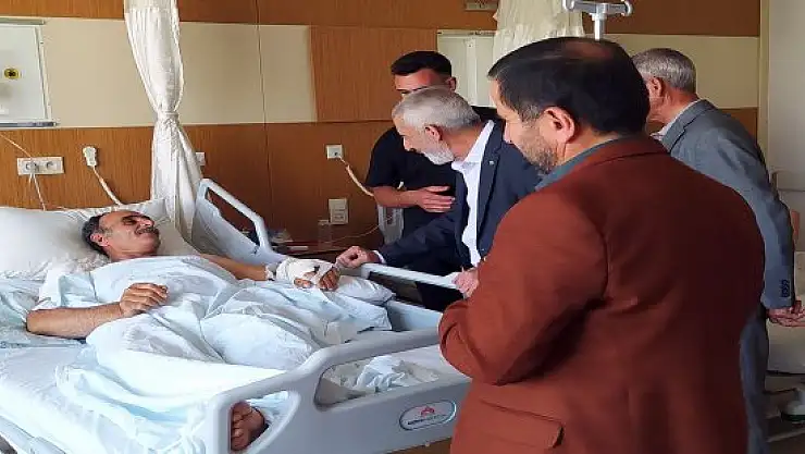 HÜDA PAR, bayramda hastaların yanında geçirdi