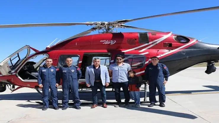 Ağrı Emniyet Müdürü Aydın'dan bayram trafiğine havadan takip