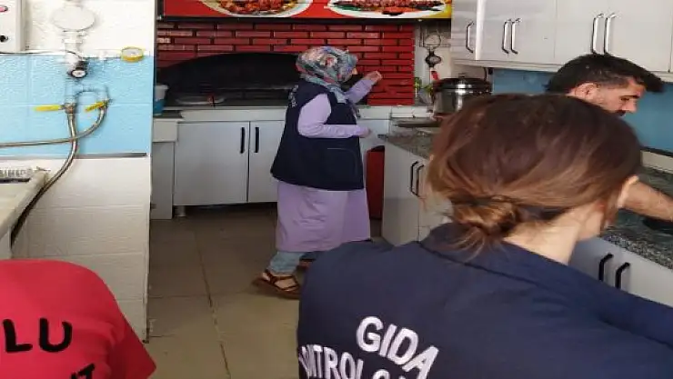 Ağrı'da pide ve lahmacun işletmeleri denetlendi