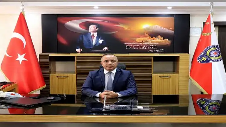 Ağrı'nın yeni İl Emniyet Müdürü Yılmaz İpar göreve başladı