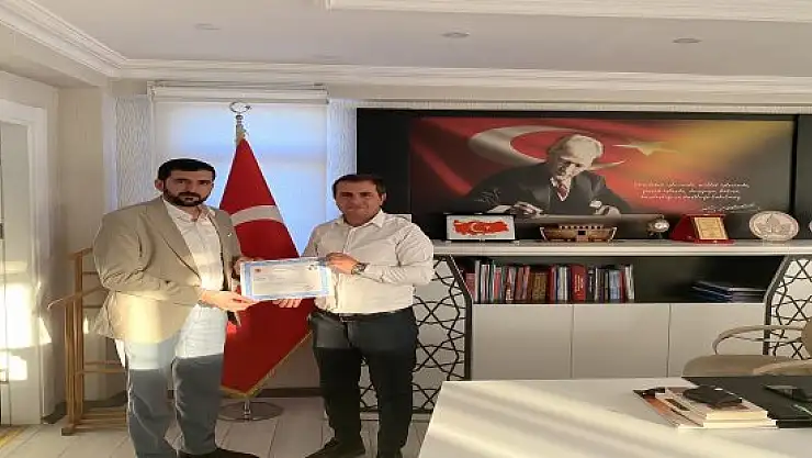 Taşlıçay Kaymakamı Topaca, İlçe Müftüsü Kanık'a veda etti