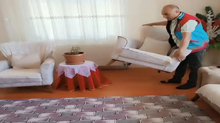 Patnos'ta yaşlılara evde bakım hizmeti