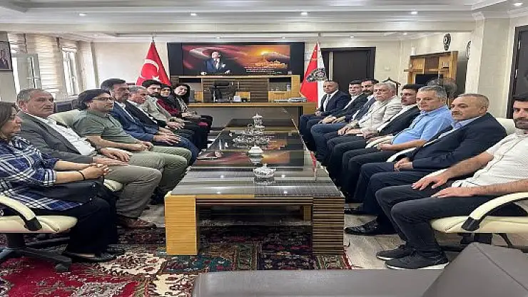 AK Parti Ağrı Milletvekili Kilerci, İl Emniyet Müdürü İpar'ı ziyaret etti