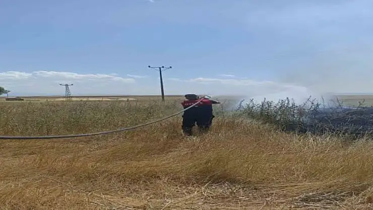 Sıcak hava yangınları beraberinde getirdi