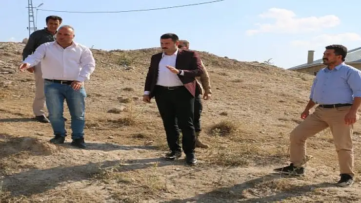 Diyadin'de eğitim ve altyapı çalışmaları değerlendirildi