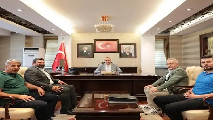 Vali Koç UYAFA heyetini kabul etti