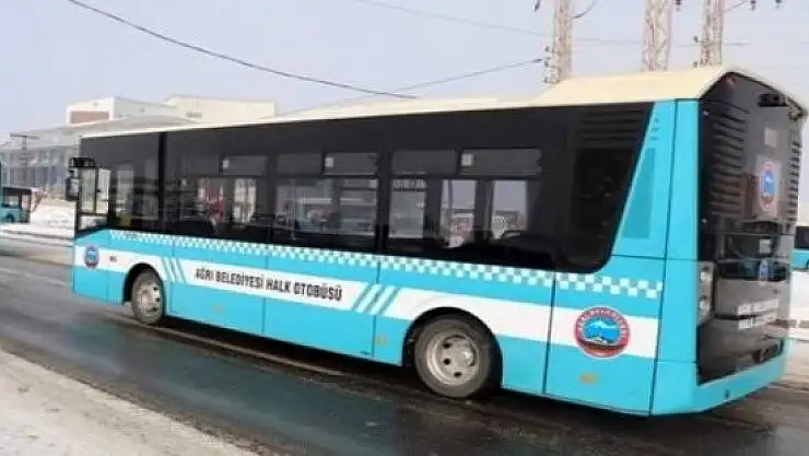 Ağrı'da toplu taşıma ücretlerine bir zam daha