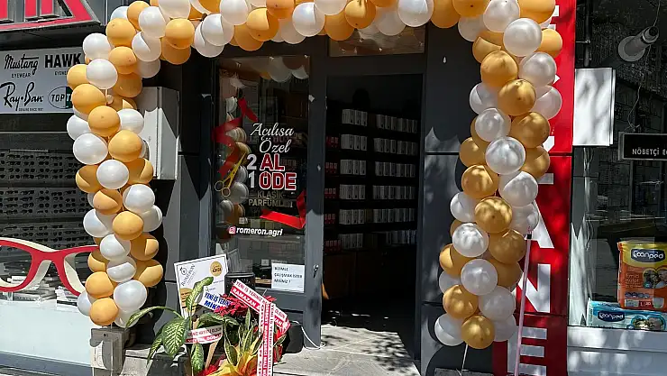 Ağrı'da 'Romeron' bayisi açıldı